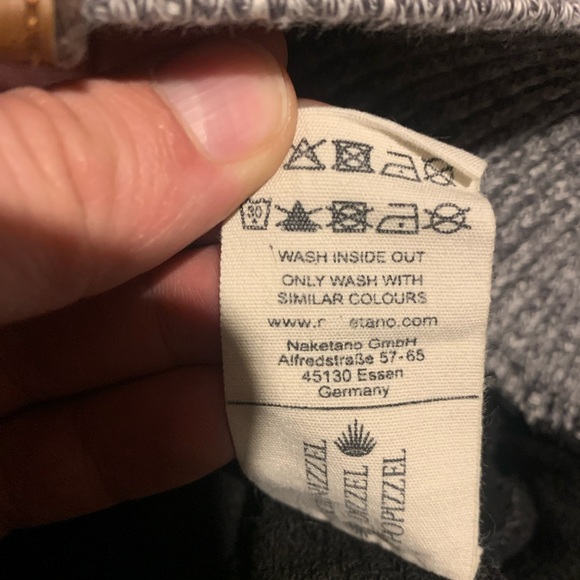 NAKETANO Sweatshirt Medium Charcoal / Dark Grey - Picture 9 of 10